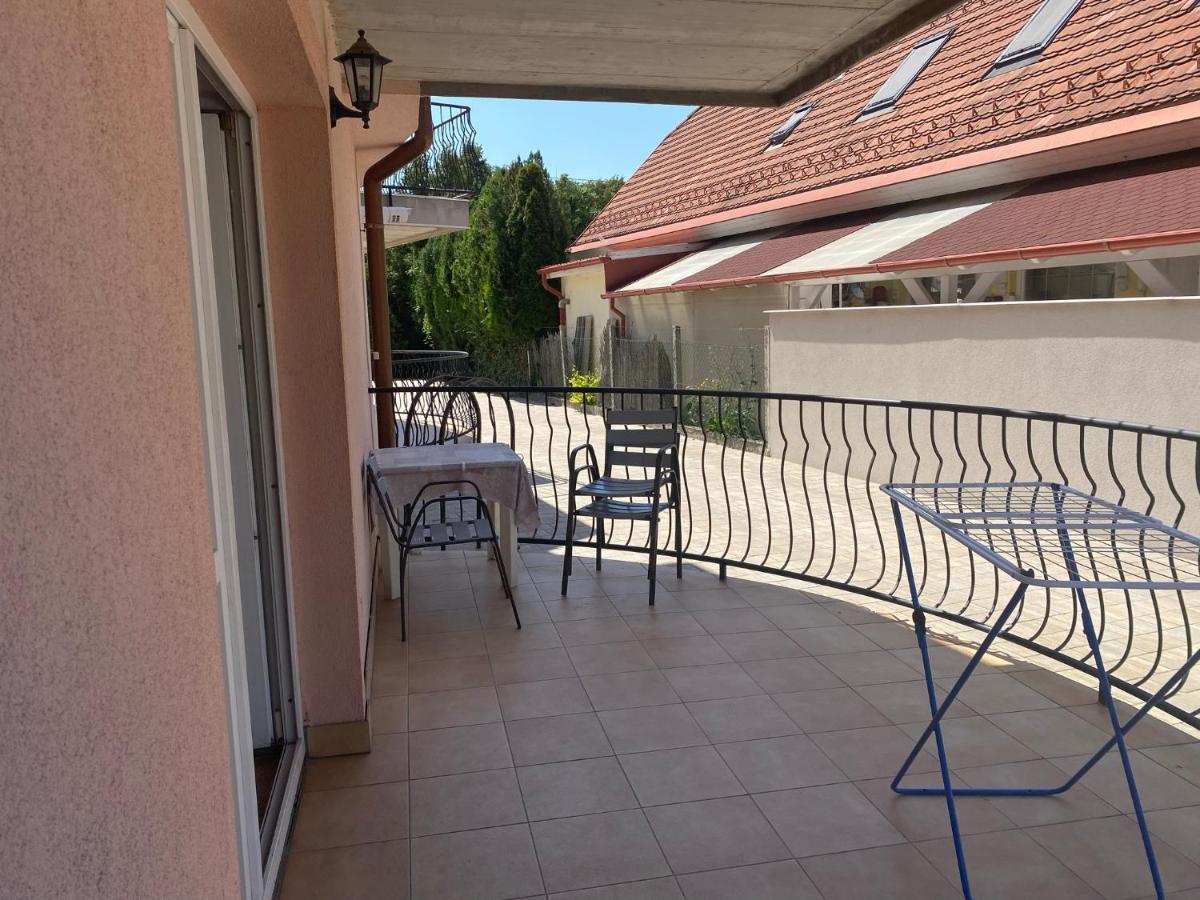 Abigél Apartmanház Balatonfüred Esterno foto